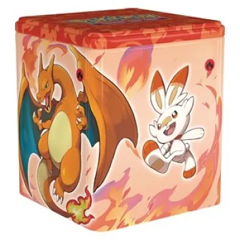 Pokemon Feuer Tin Box